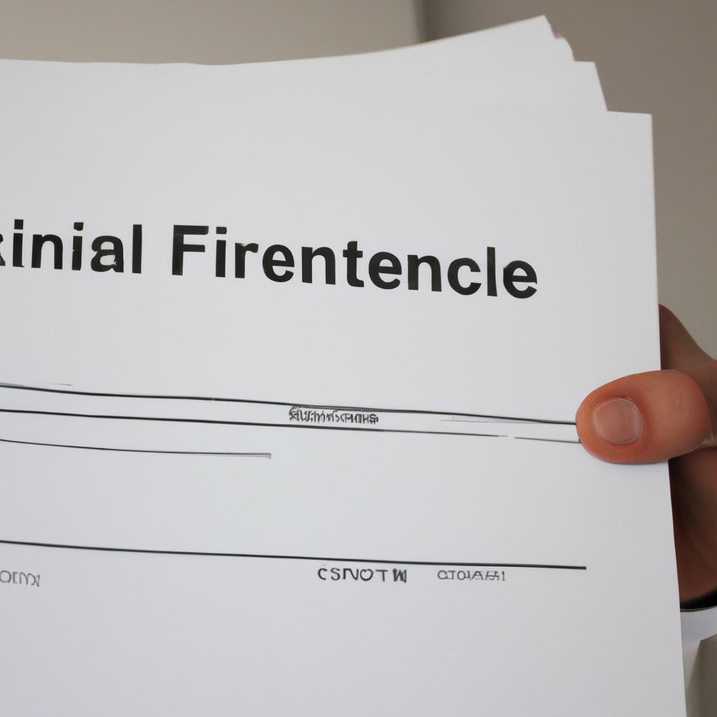 Person holding dental financing documents